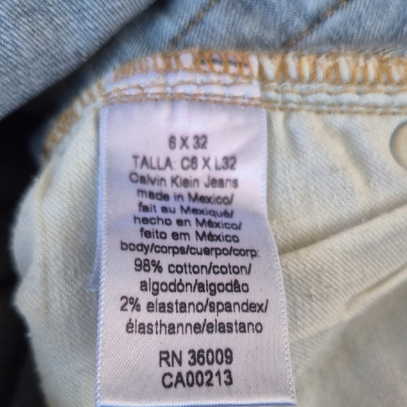 Calvin Klein Womens Boot Cut Jeans - Picture 5 of 6